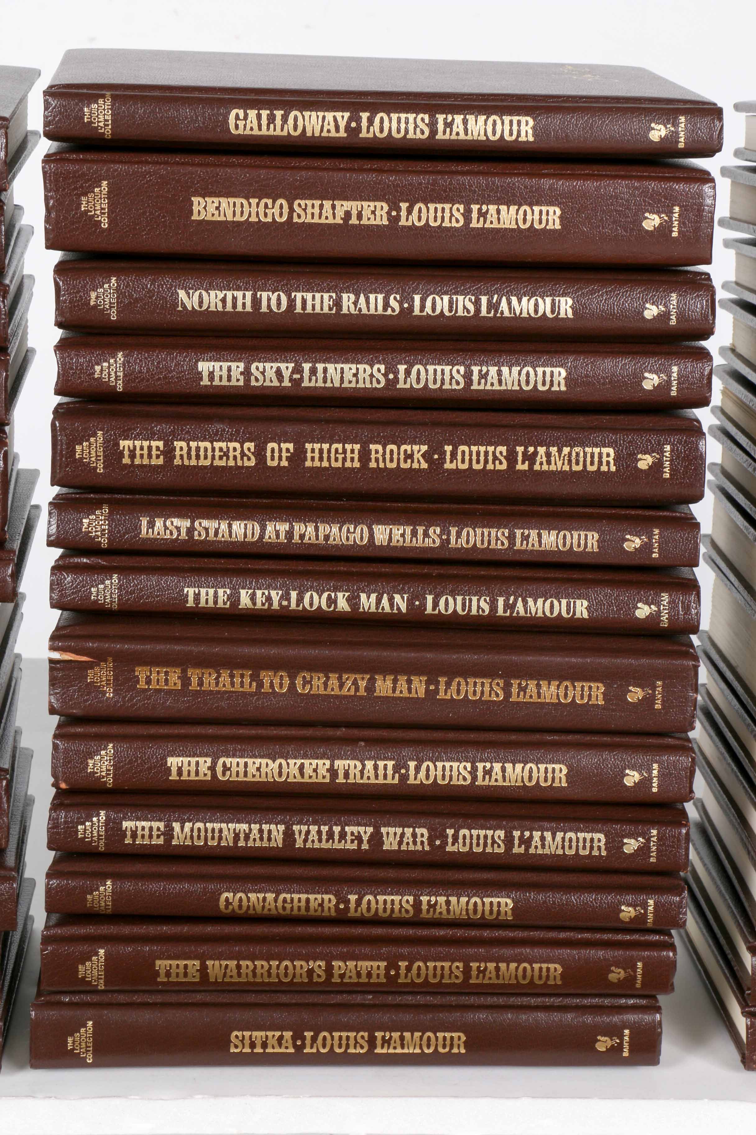 Collection of Louis L'amour Books