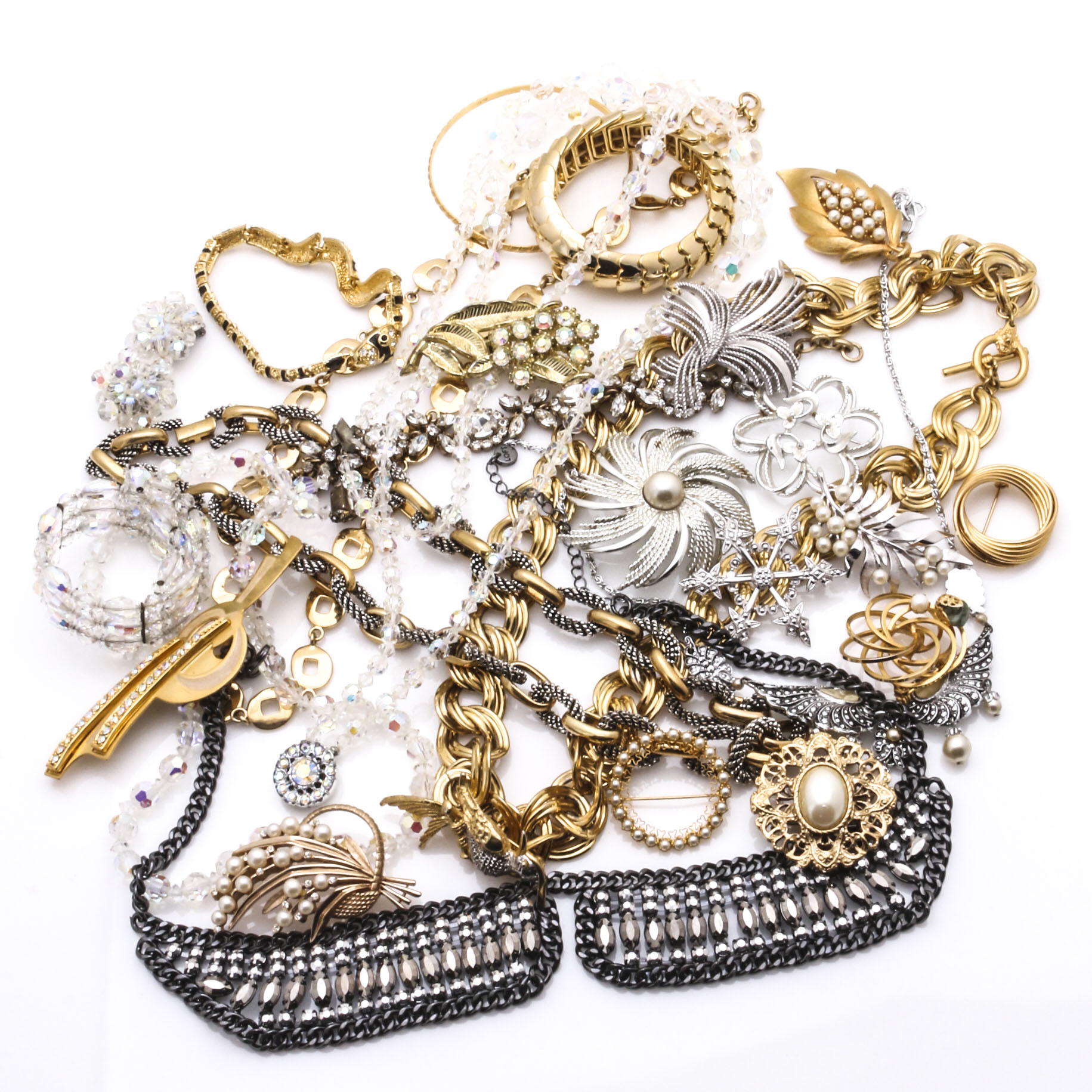 Large Collection of Costume Jewelry