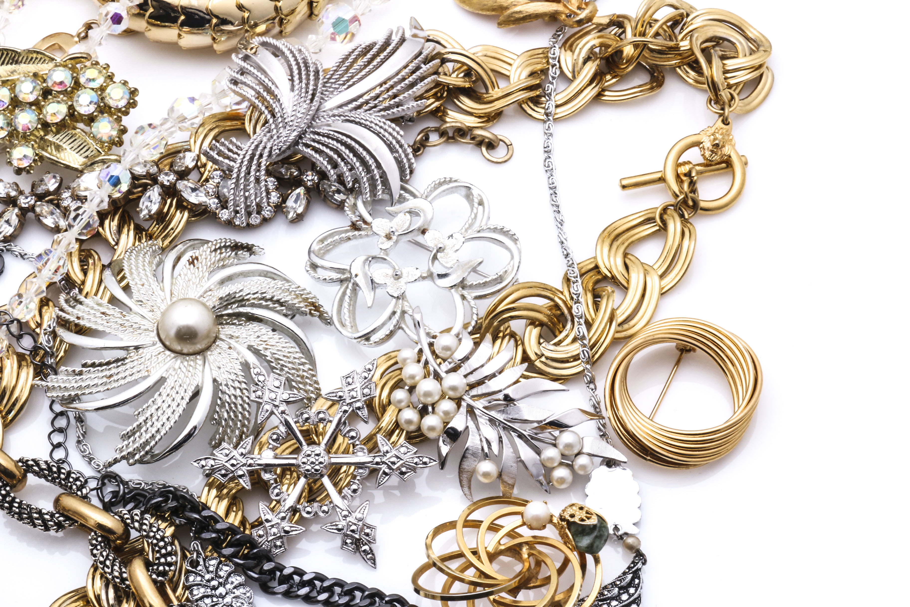 Large Collection of Costume Jewelry