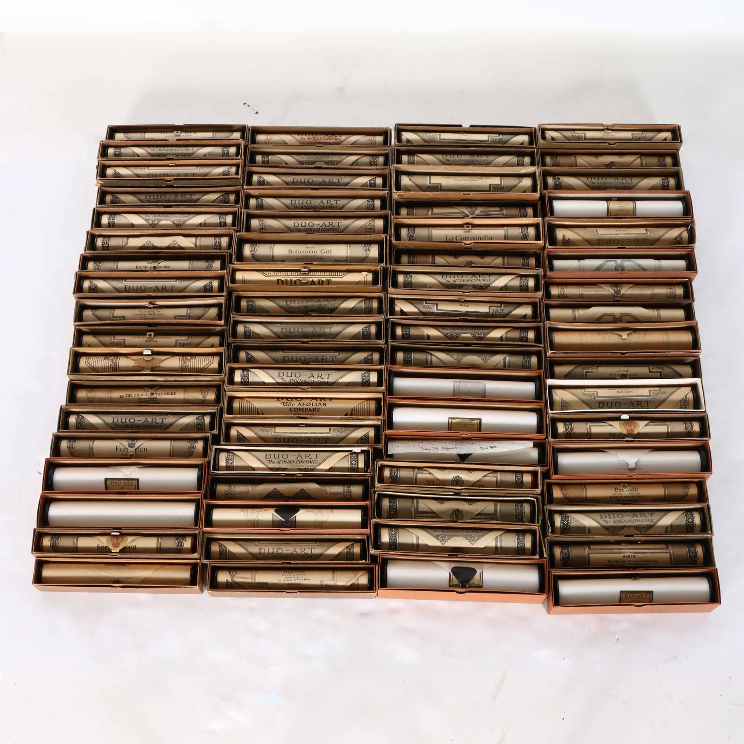 Duo-Art Player Piano Music Rolls