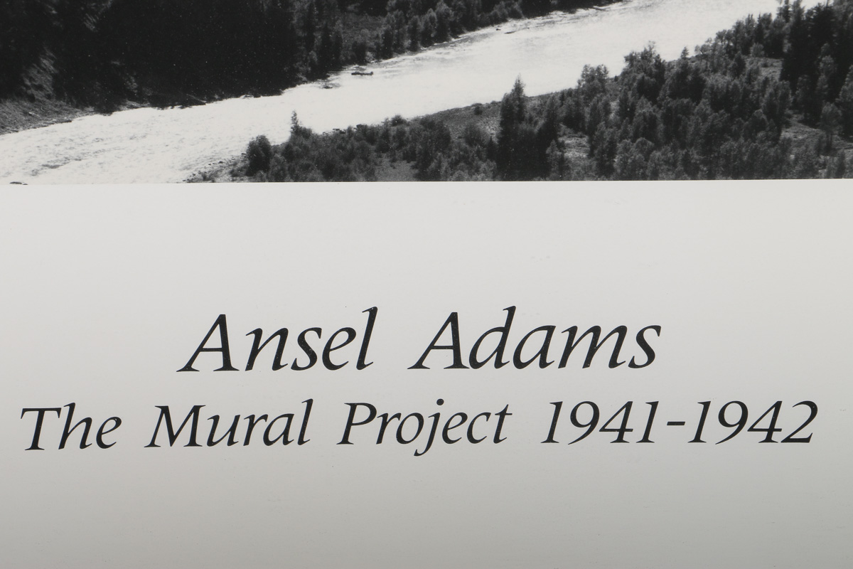 Two  Ansel Adams Posters "The Mural Project 1941-1942"