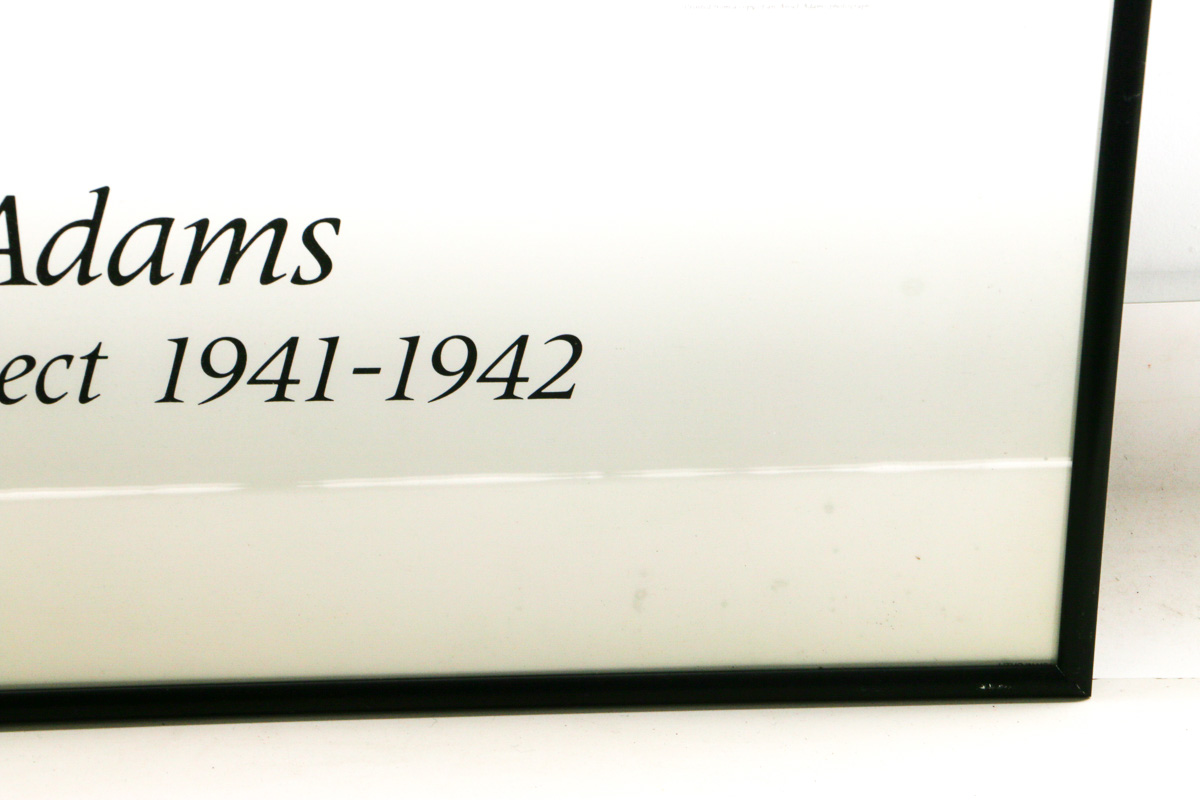 Two  Ansel Adams Posters "The Mural Project 1941-1942"