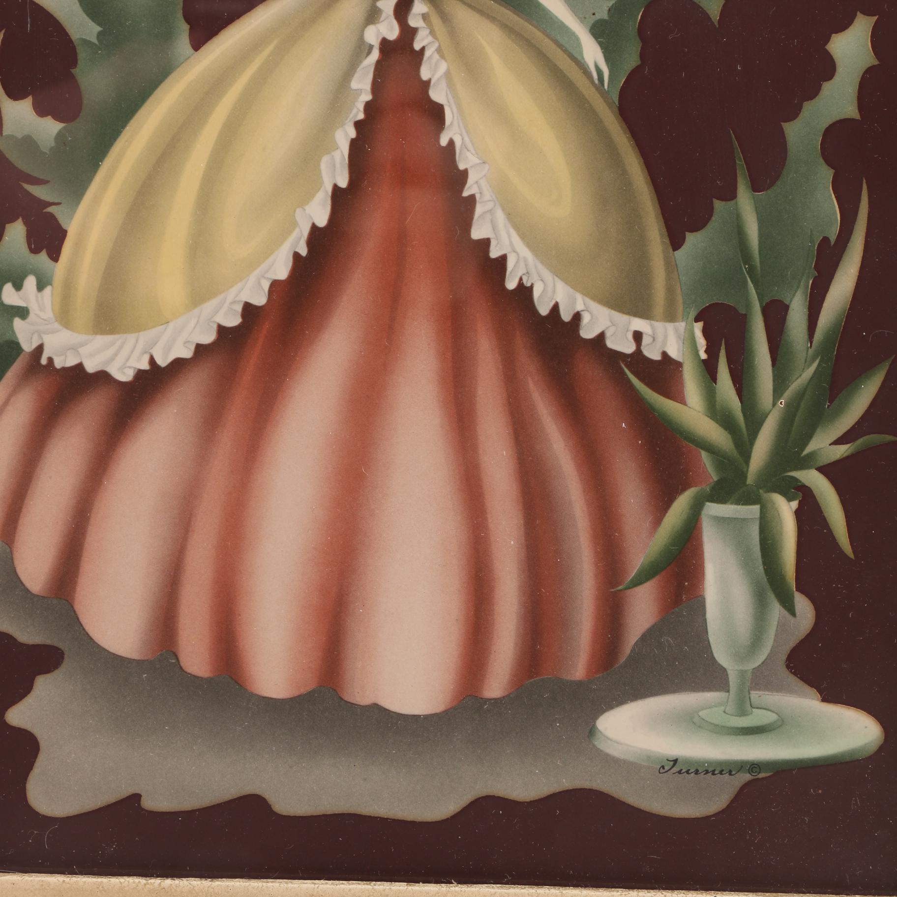 Circa 1940s Turner Manufacturing Co. Prints of 19th Century Figures