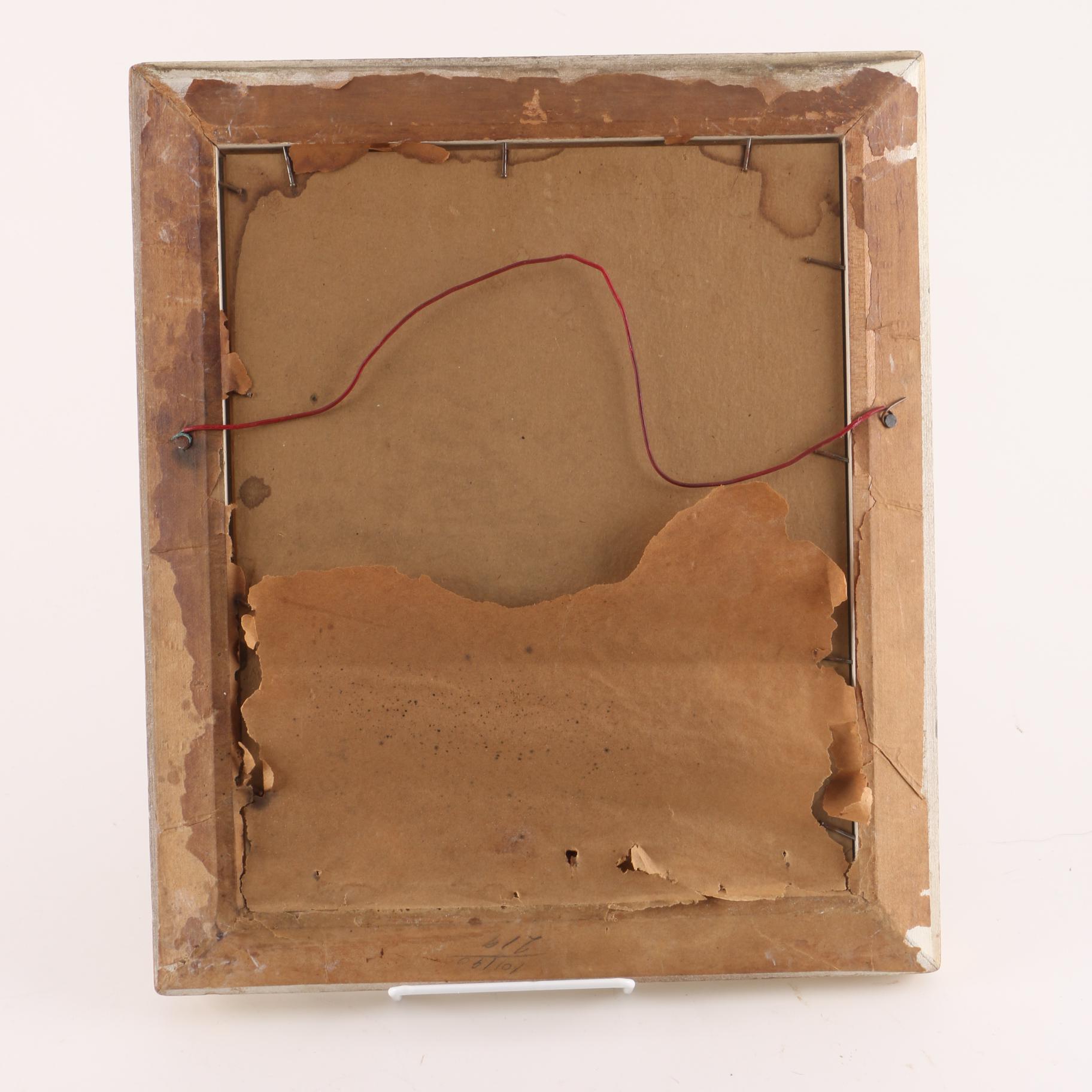 Circa 1940s Turner Manufacturing Co. Prints of 19th Century Figures