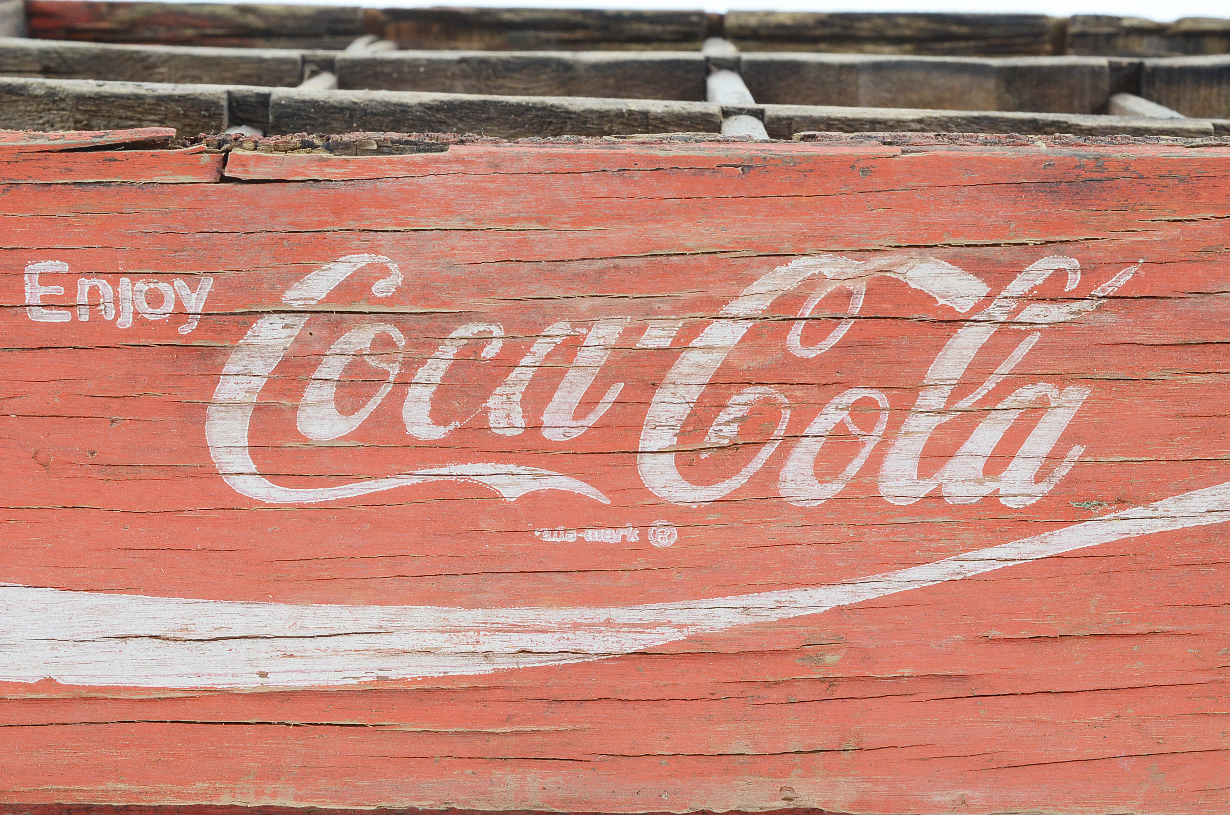 Vintage Coca-Cola Wooden Crates