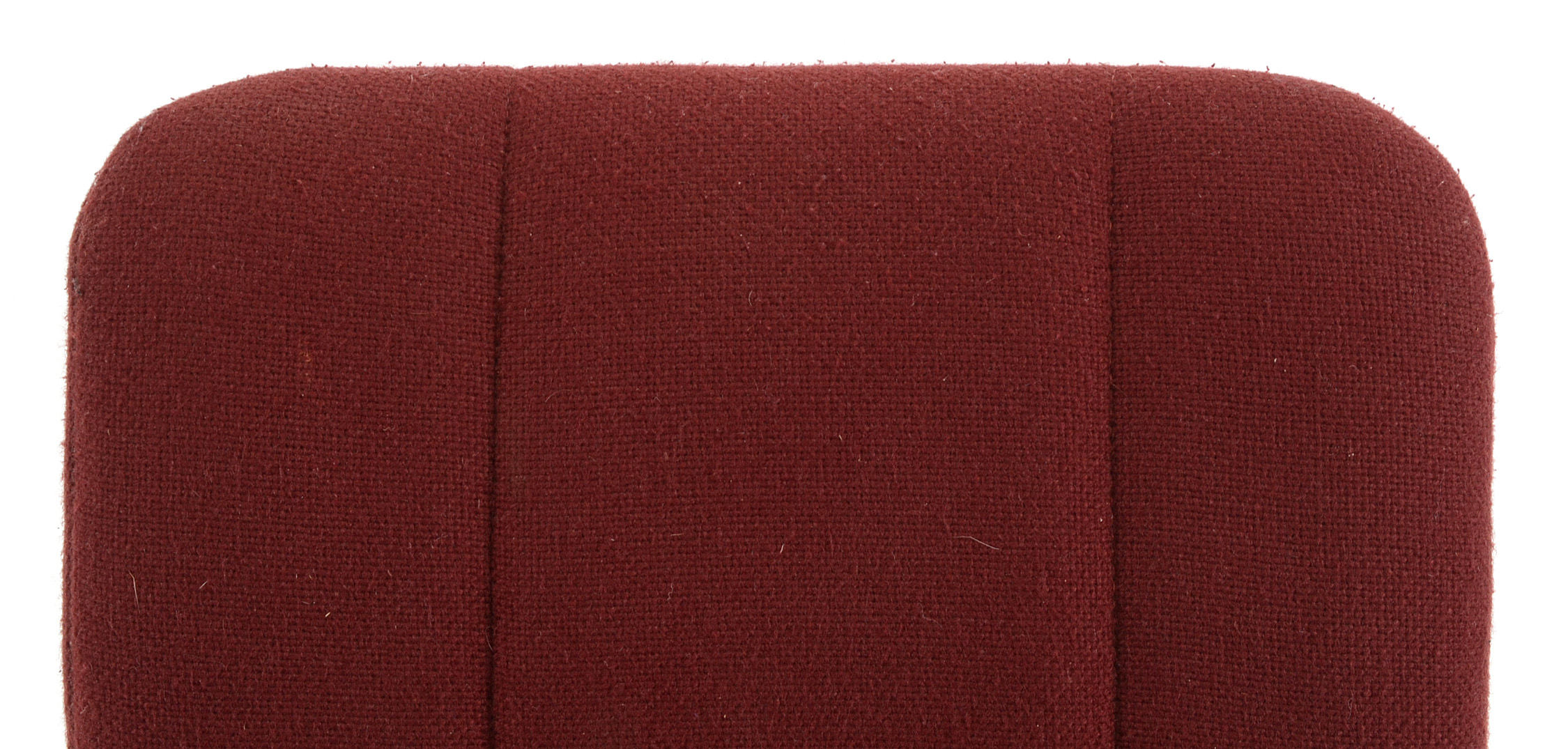 Chromcraft Maroon Armchair