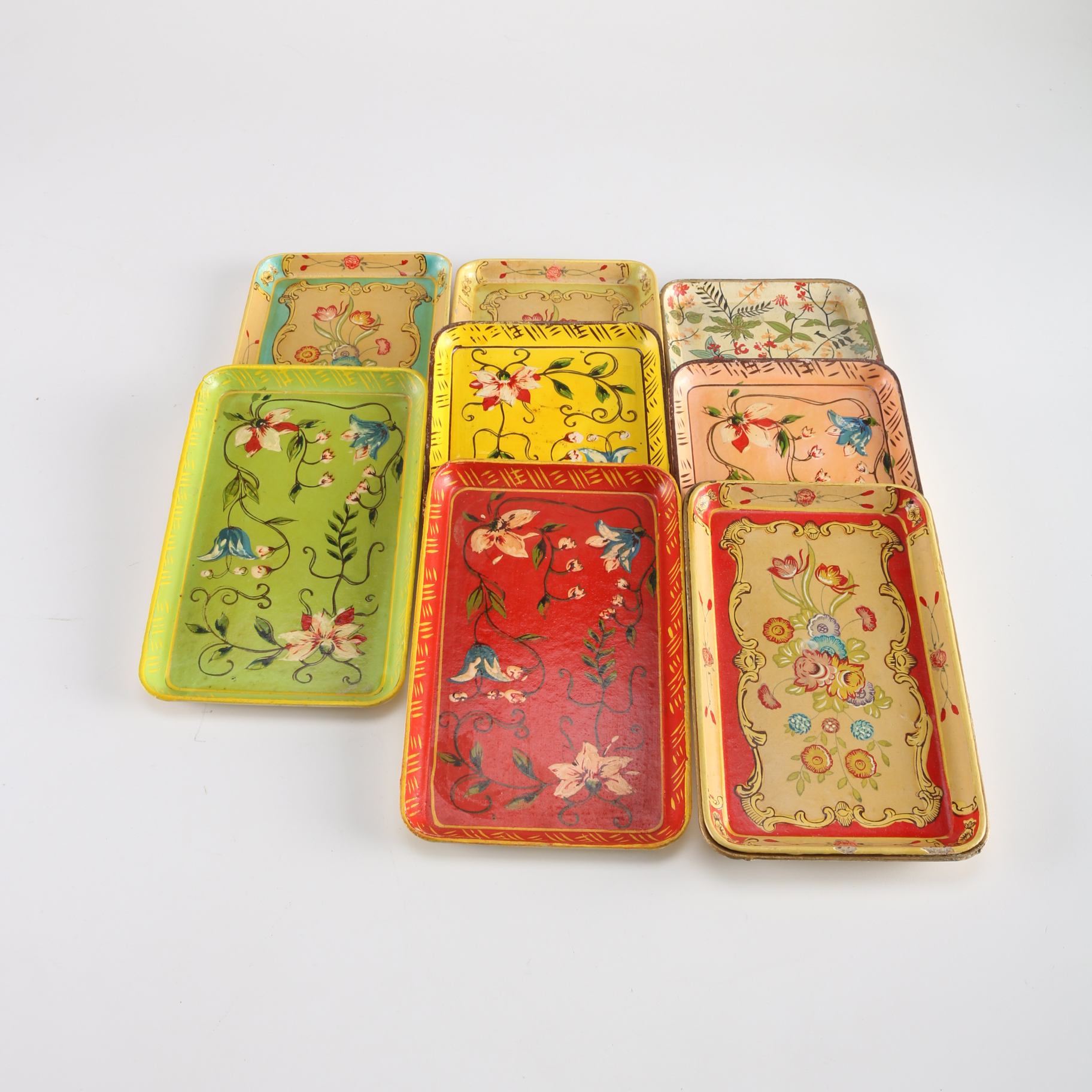 Hand Painted Trays
