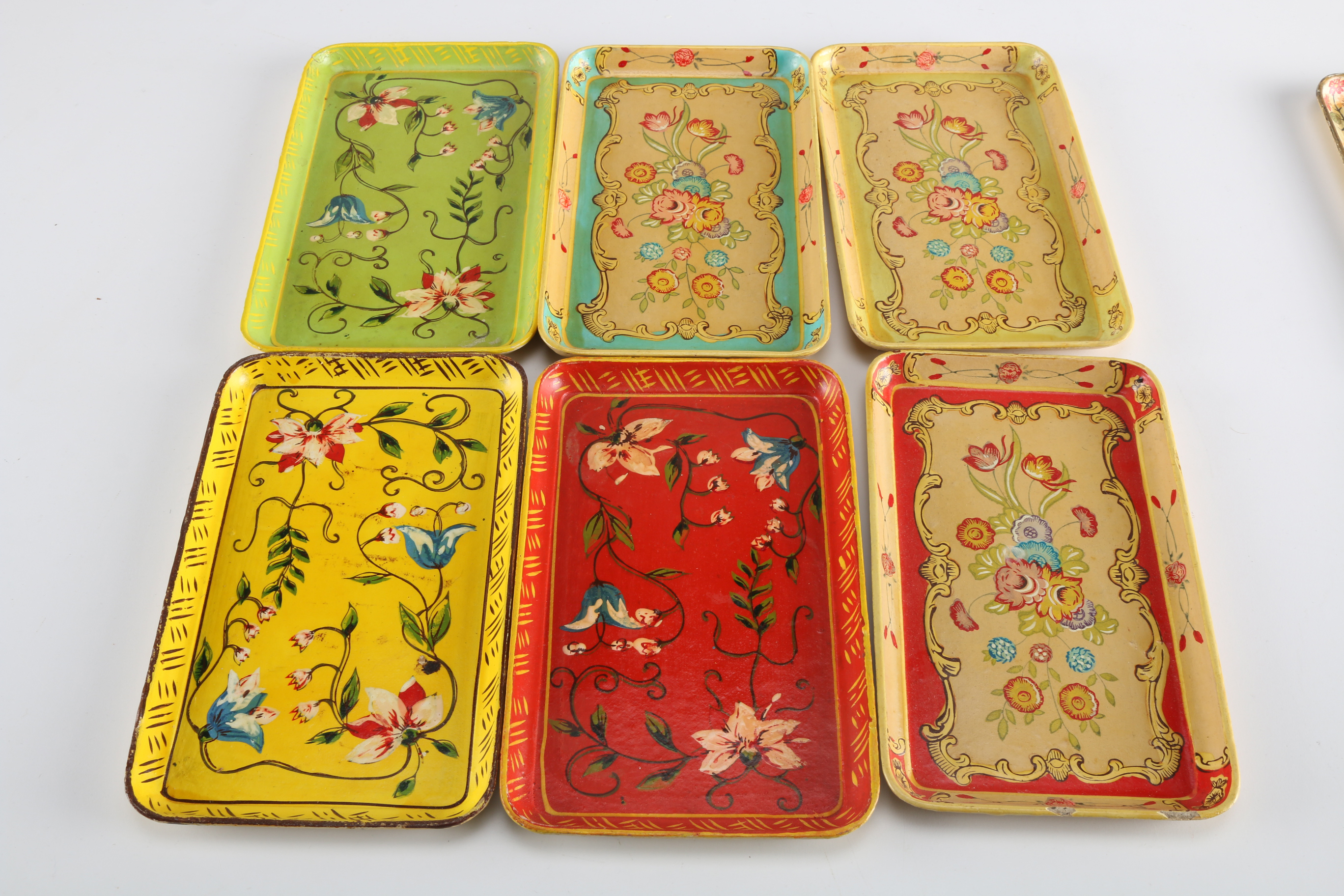 Hand Painted Trays