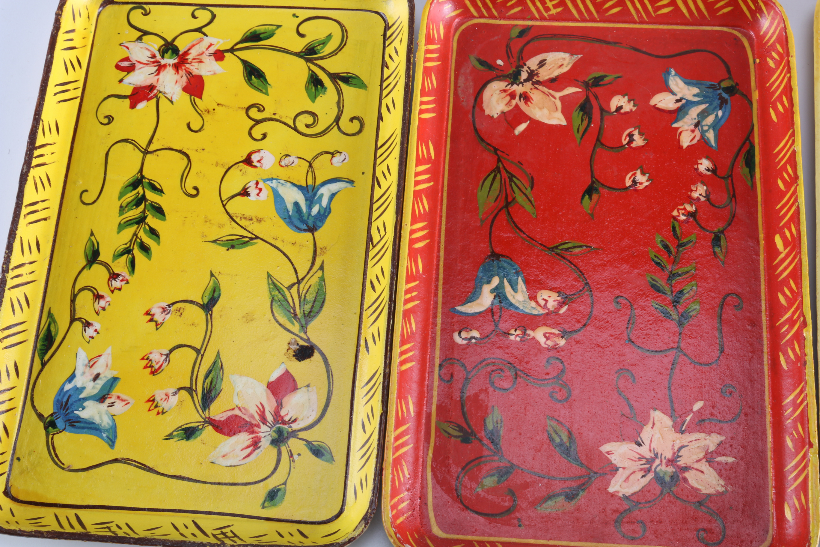 Hand Painted Trays