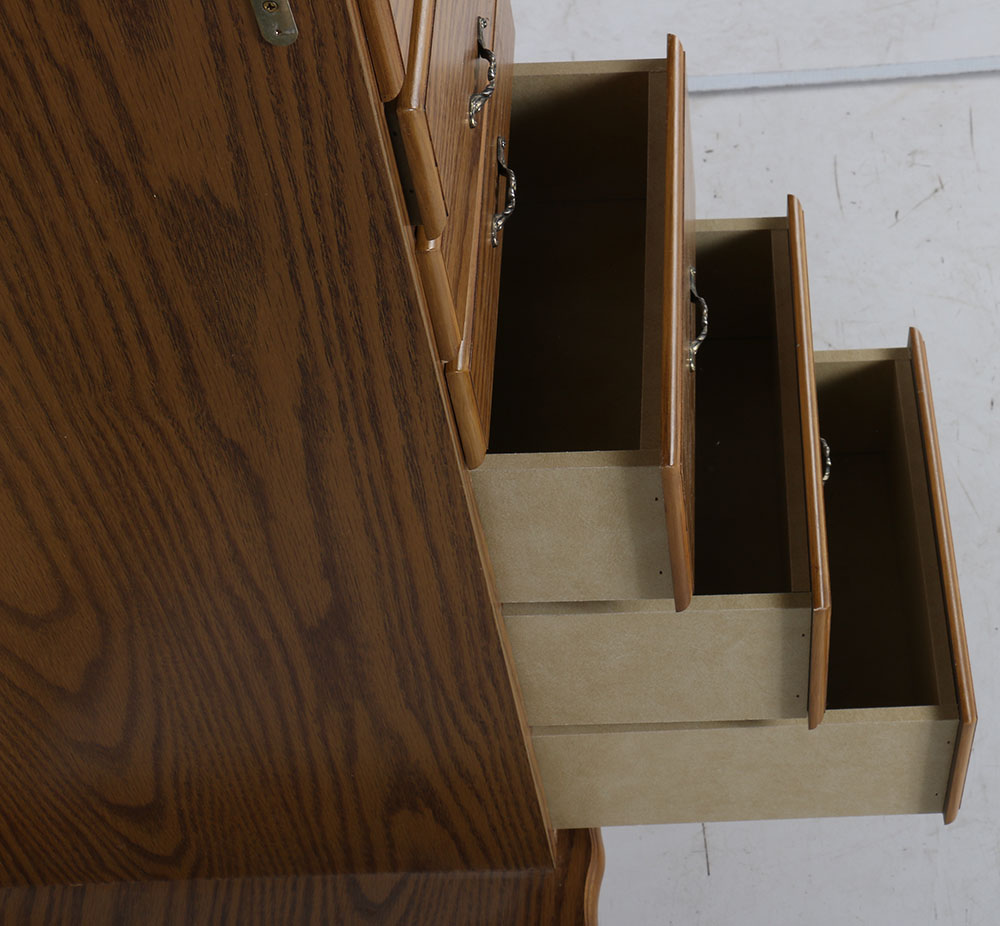 Vintage Vertical Jewelry Armoire