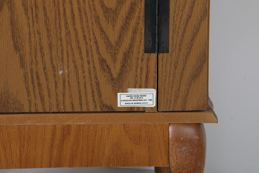 Vintage Vertical Jewelry Armoire