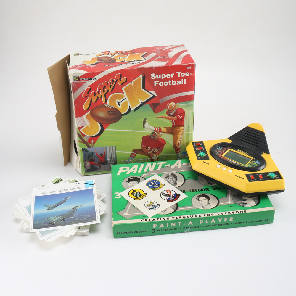 Handheld Electronic Baseball and Other Vintage Sports Games