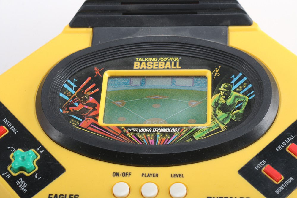 Handheld Electronic Baseball and Other Vintage Sports Games