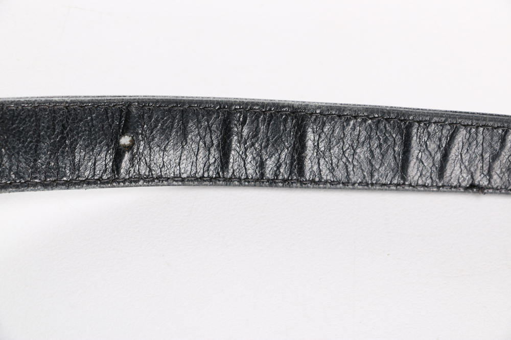 Black Leather Fendi Handbag