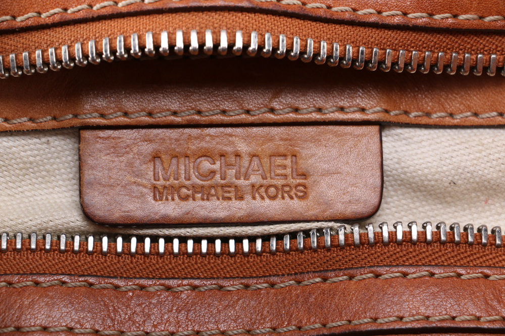 Brown Leather Michael Kors Bag
