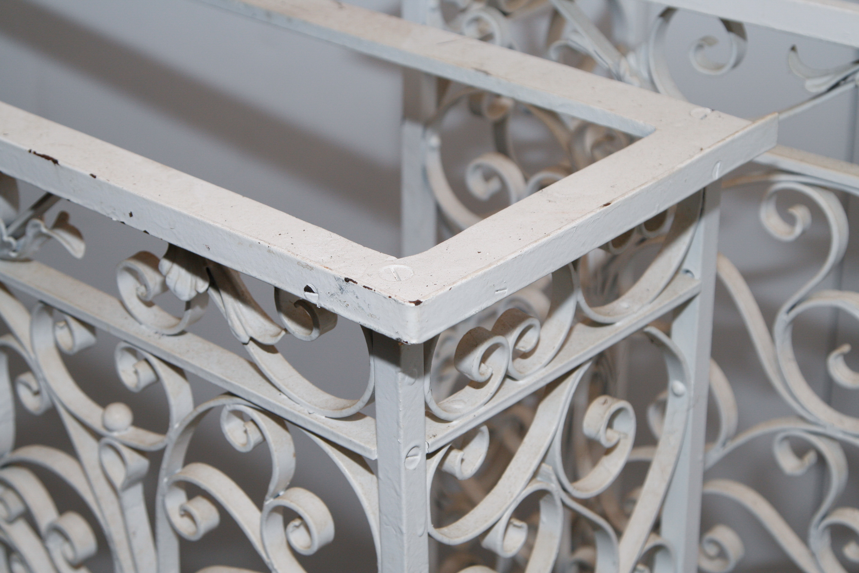 Pair of Victorian Cast Iron Radiator Covers