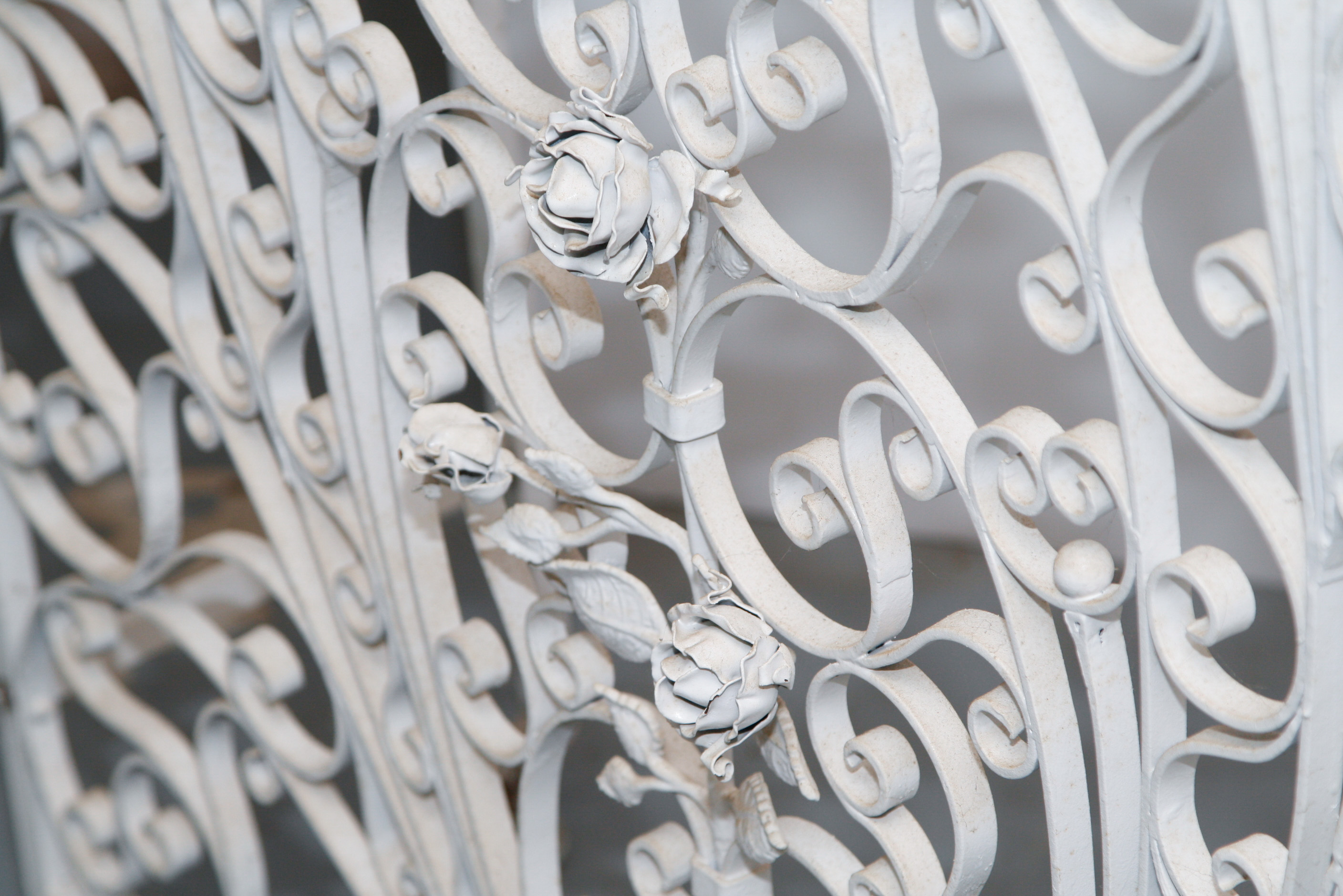 Pair of Victorian Cast Iron Radiator Covers