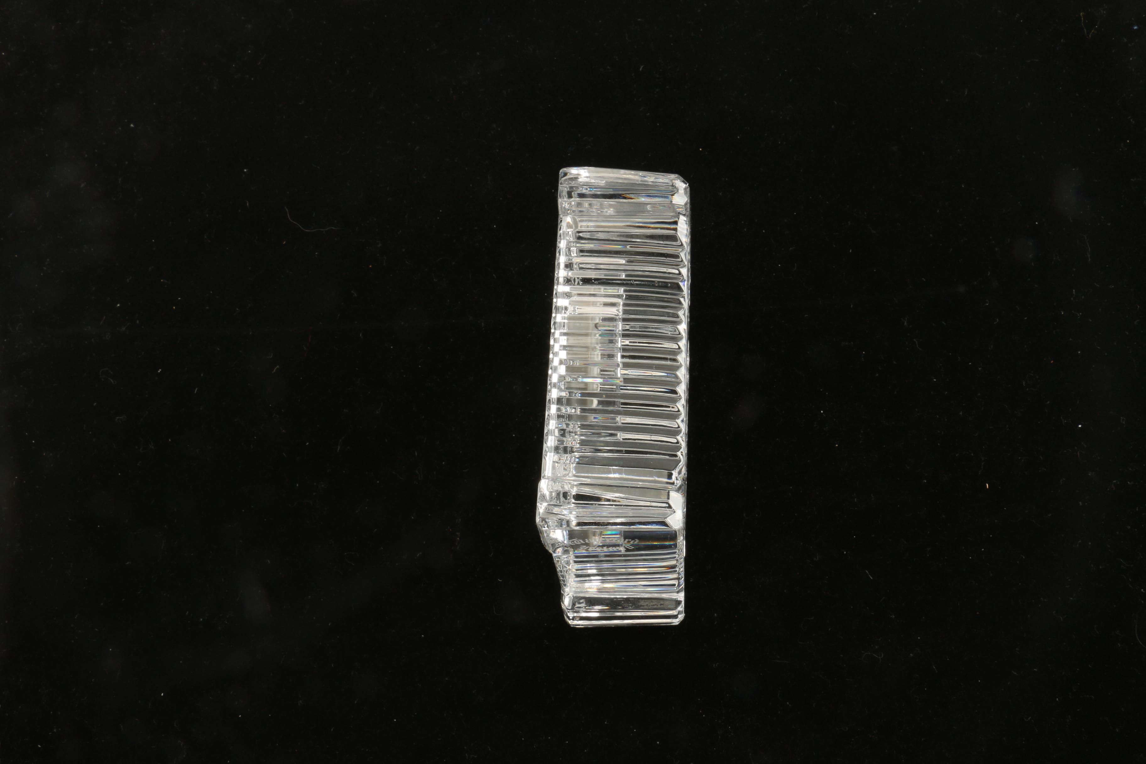 Waterford "Grecian" Crystal Clock