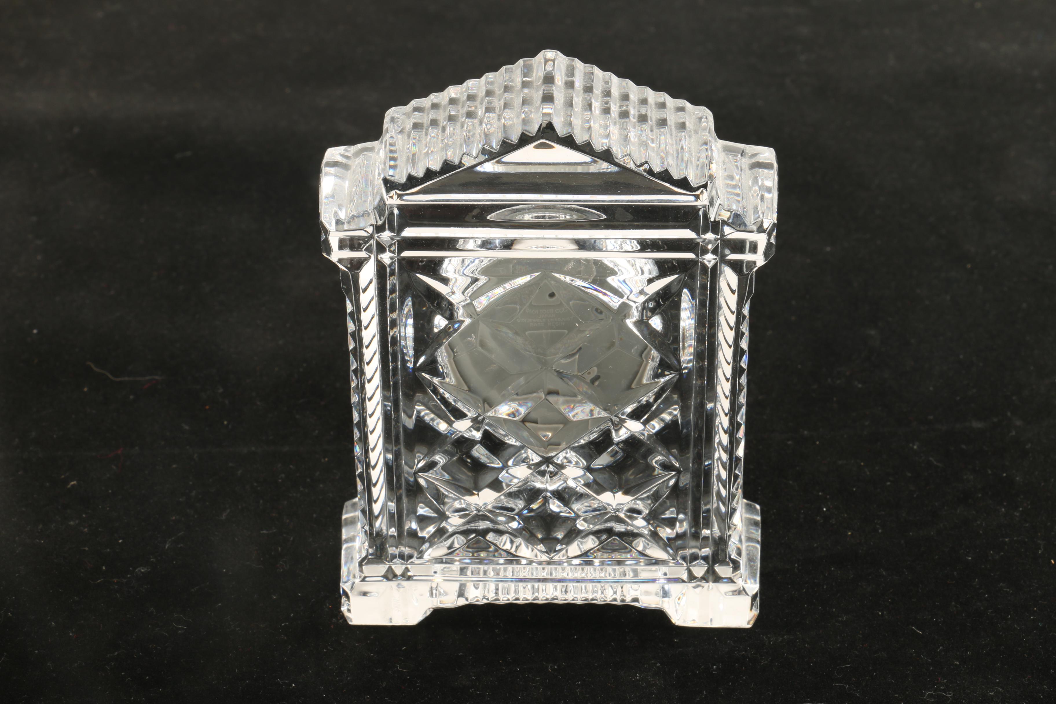Waterford "Grecian" Crystal Clock
