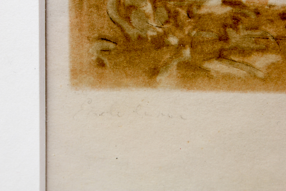 Mary Cassatt Etching and Drypoint "The Coiffure"