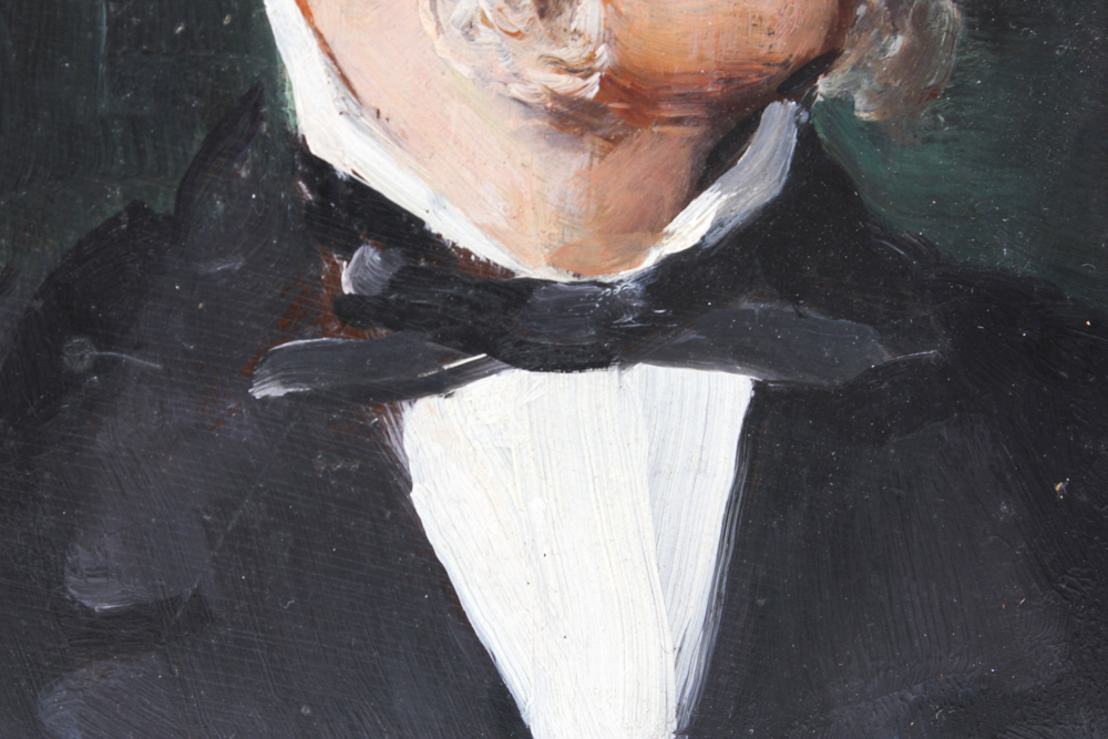 Oil Painting on Wood Panel