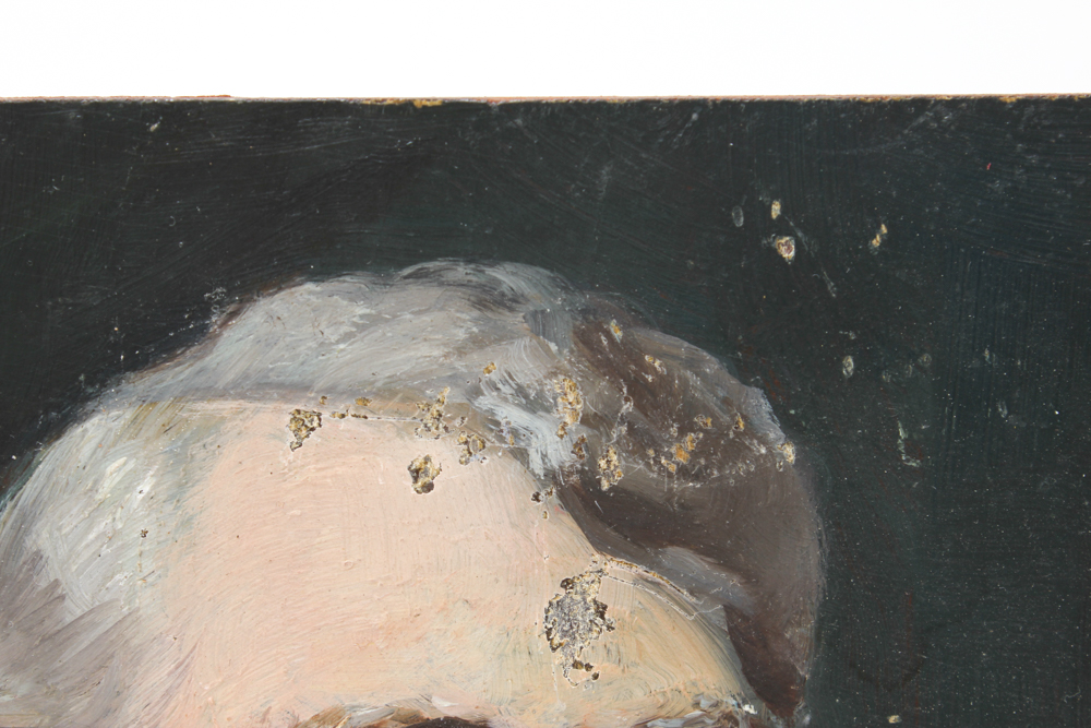 Oil Painting on Wood Panel