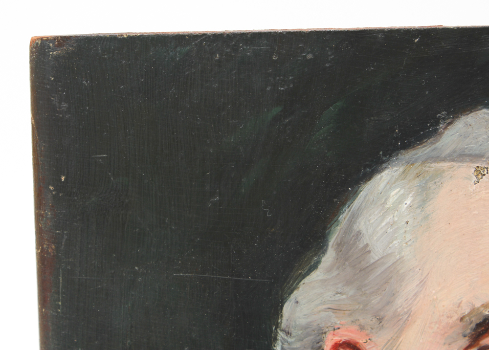 Oil Painting on Wood Panel