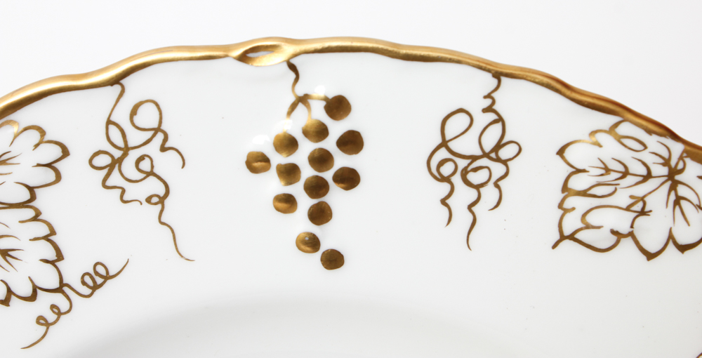 Set of Vintage Royal Crown Derby Plates