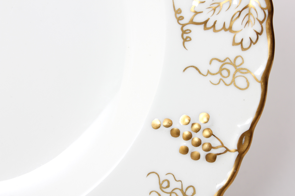 Set of Vintage Royal Crown Derby Plates