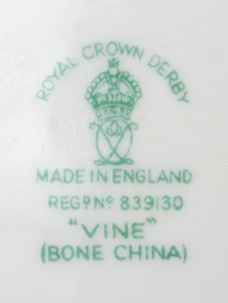 Set of Vintage Royal Crown Derby Plates