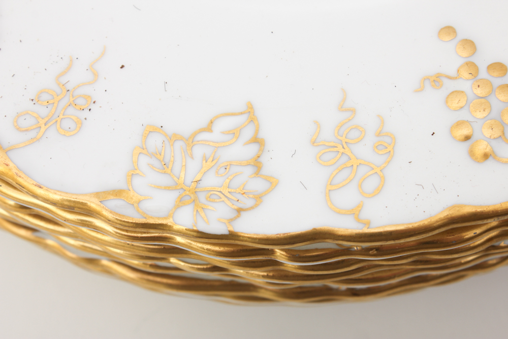 Set of Vintage Royal Crown Derby Plates