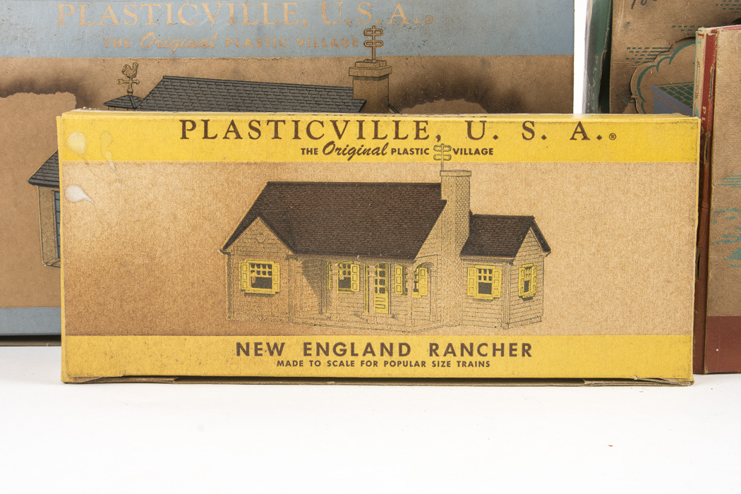 Vintage Plastic Architecture Model Kits