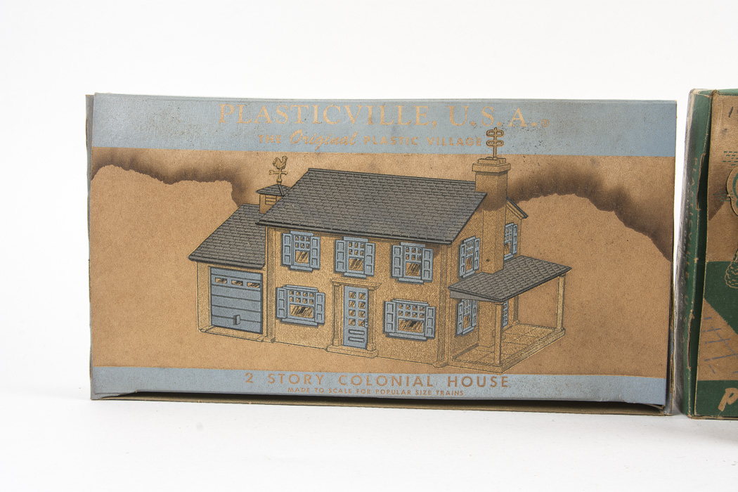 Vintage Plastic Architecture Model Kits