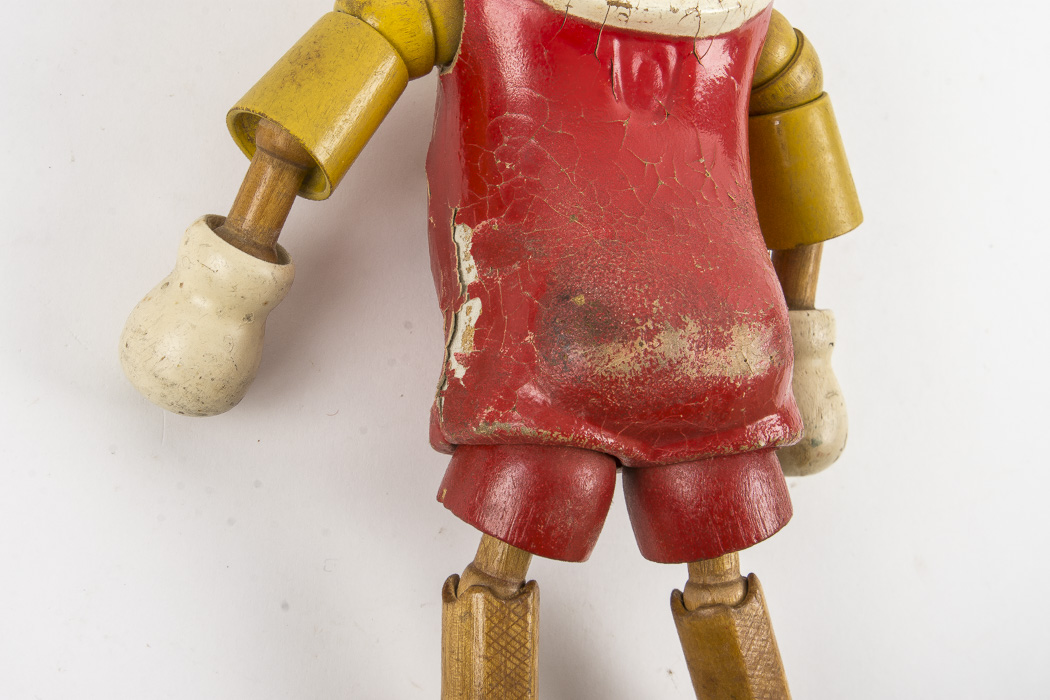 Vintage Ideal Novelty Toy Co. Pinocchio Wooden Toy