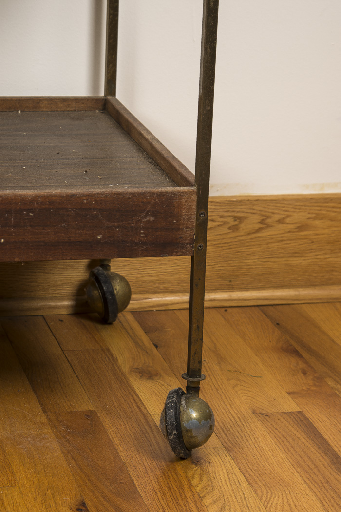 Vintage Salton Hotray Warming Cart