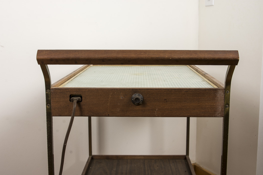 Vintage Salton Hotray Warming Cart