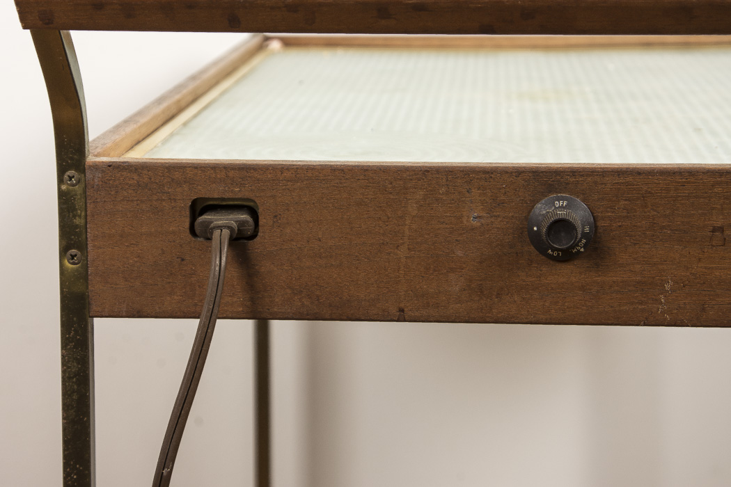 Vintage Salton Hotray Warming Cart