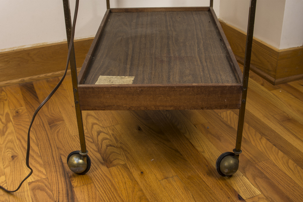 Vintage Salton Hotray Warming Cart