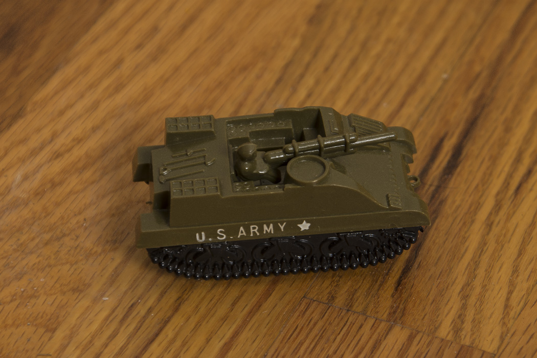 Vintage Pyro Plastic Toy Army Vehicles