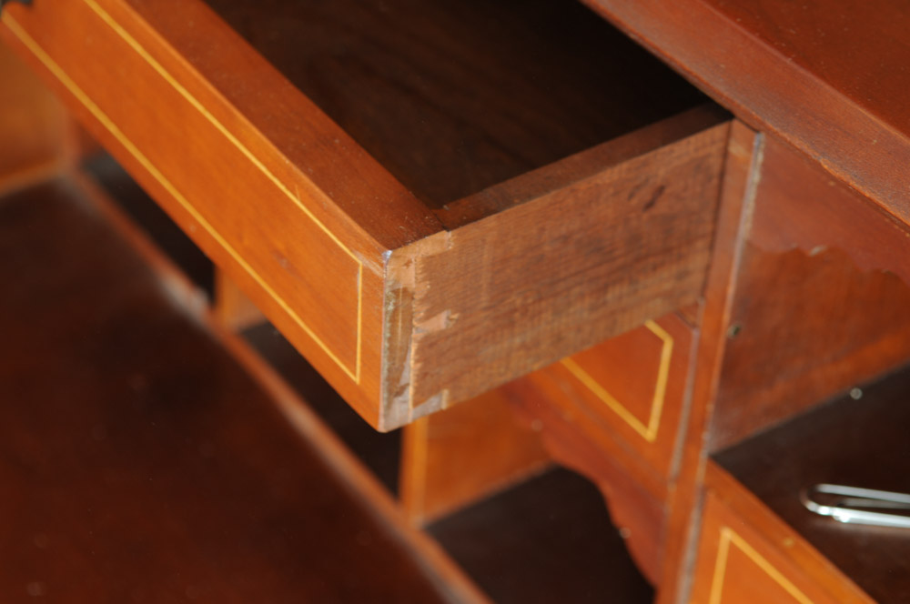 Antique Federal Style Cherry Slant-Top Secretary