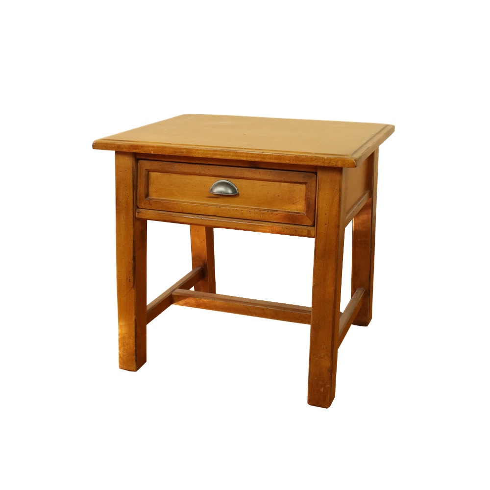 Contemporary Mission Style Side Table