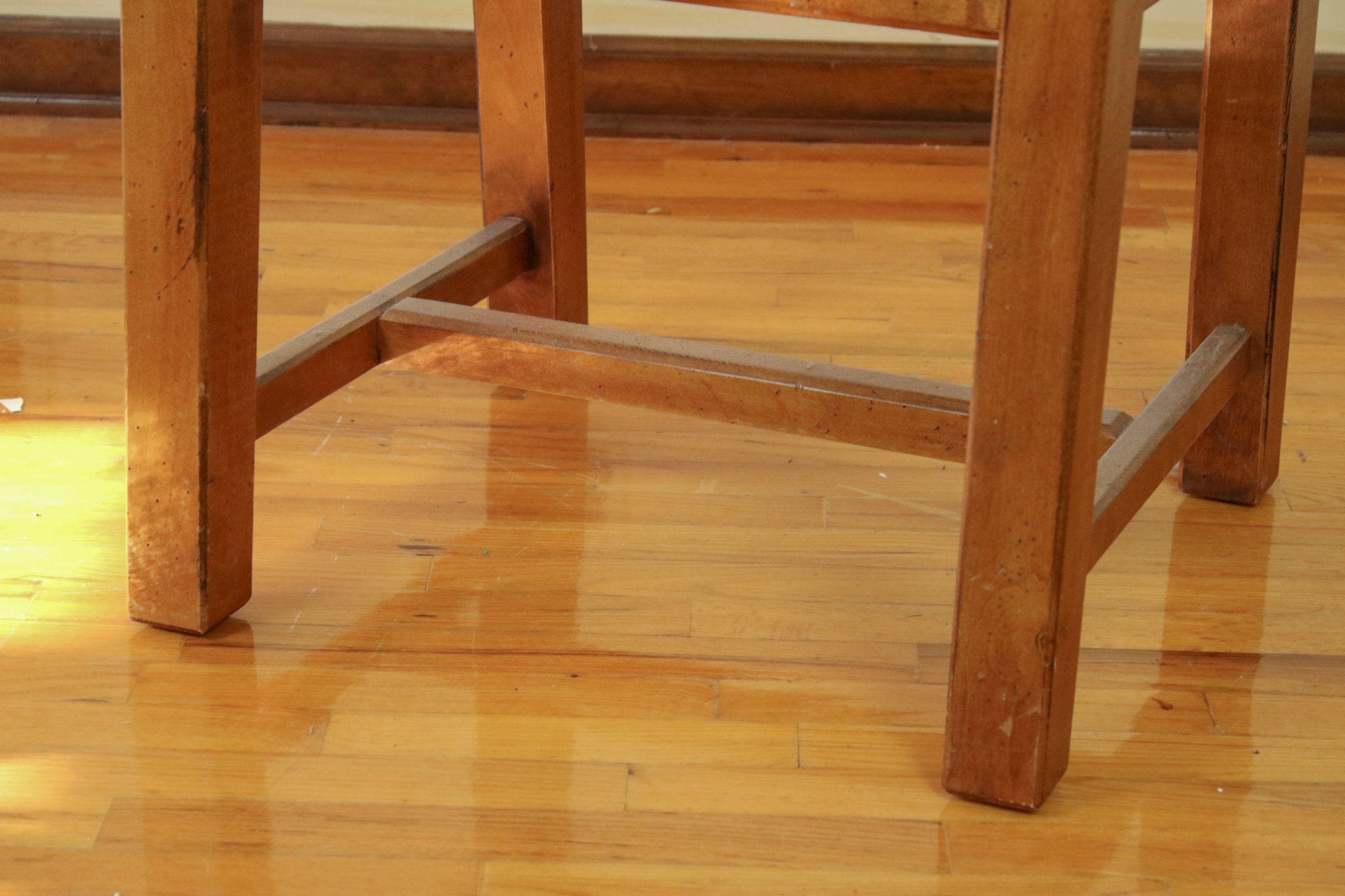 Contemporary Mission Style Side Table