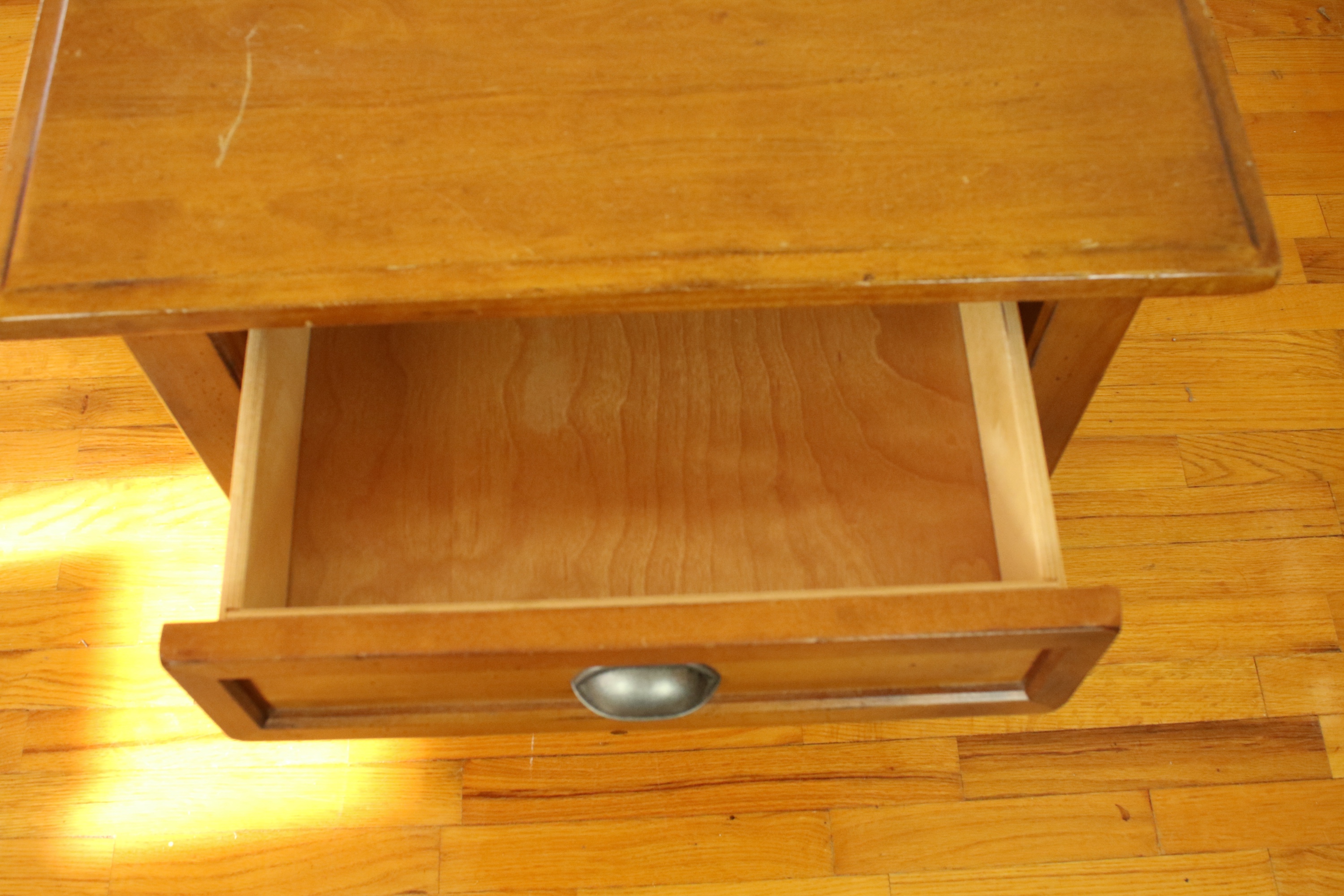 Contemporary Mission Style Side Table