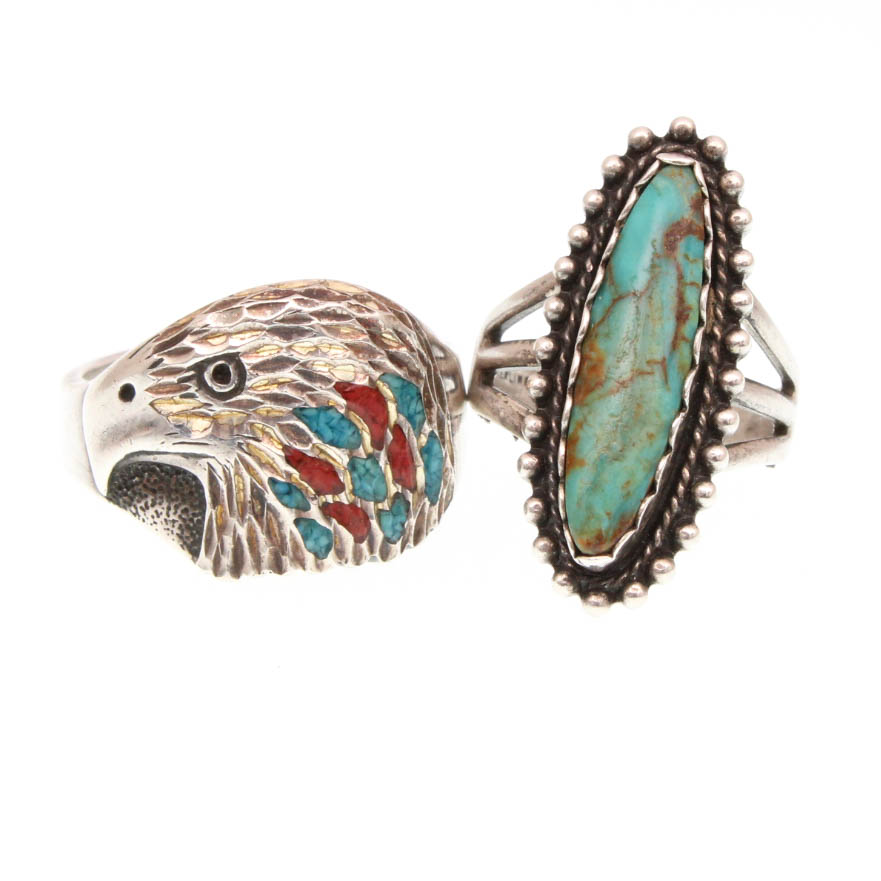 Sterling Silver Turquoise Ring