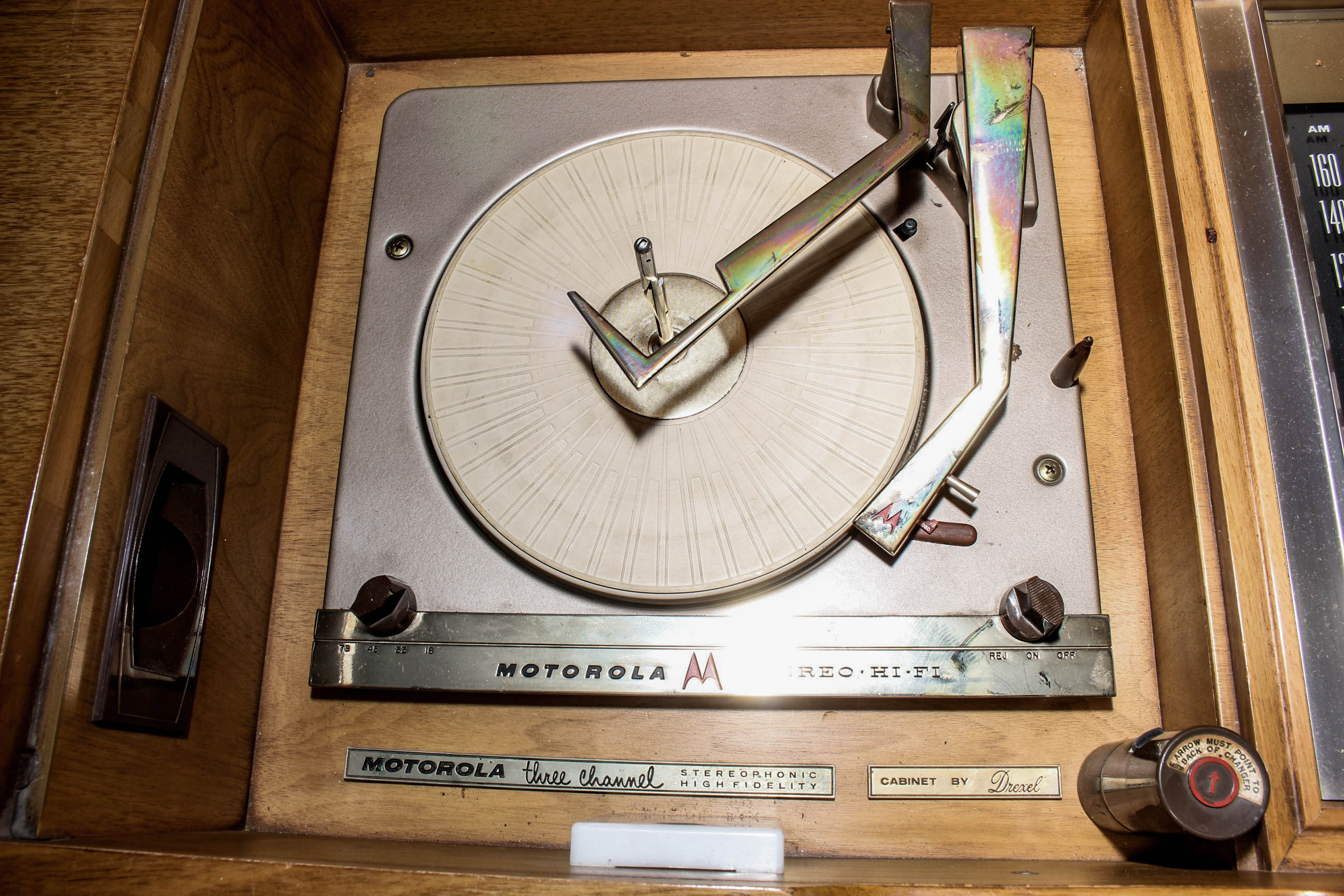 Vintage Record Player Cabinet by Drexel