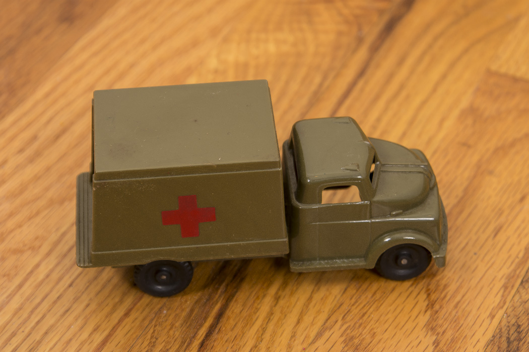 Vintage Pyro Plastic Toy Army Vehicles