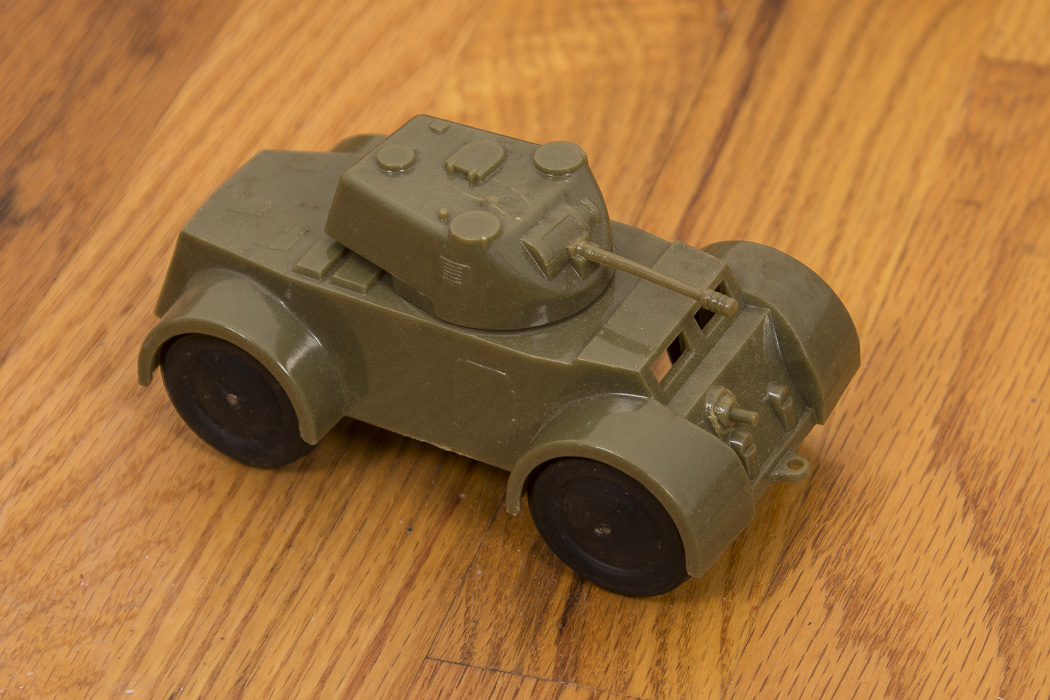 Vintage Pyro Plastic Toy Army Vehicles