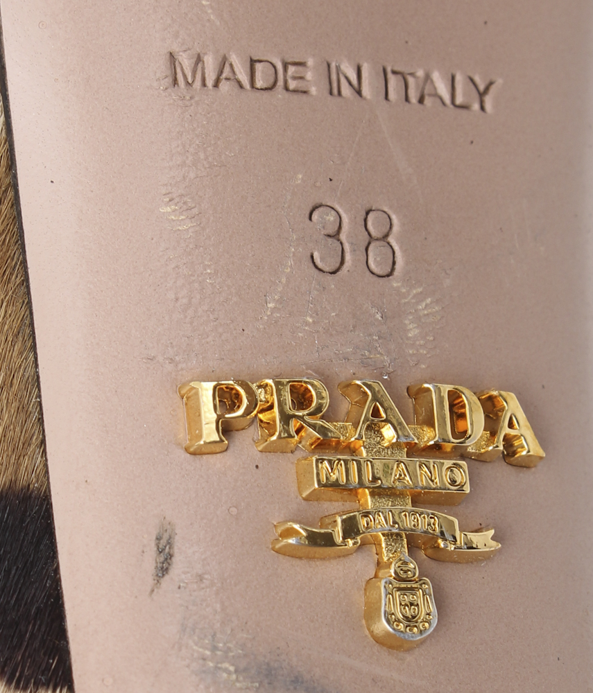 Prada Leopard Print Pumps