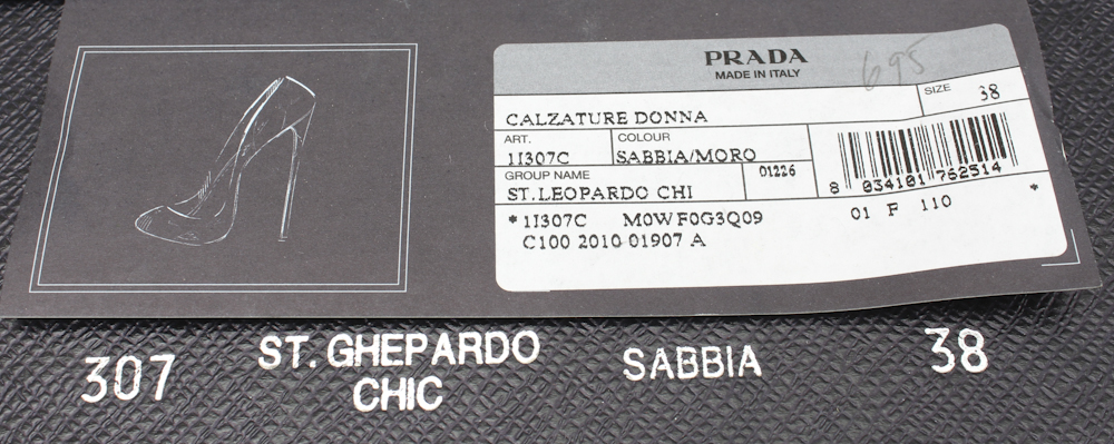 Prada Leopard Print Pumps