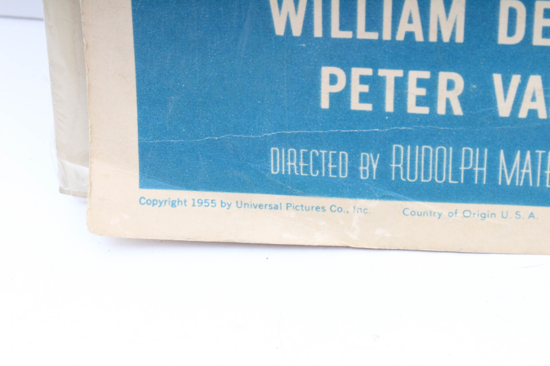 Movie Poster "Rawhide Years" 1955